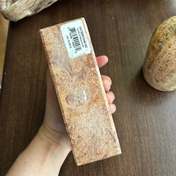 WATERSTONE Travertine Marble Stone Bathroom Set Soap Dispenser toothbrush holder - Picture 11 of 16